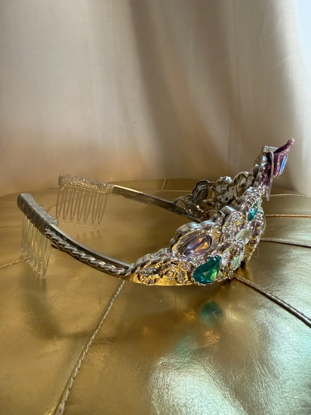 Disney Ariel The Little Mermaid Tiara Crown Dress Up Accessories